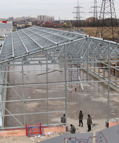 Каркас магазина Светофор